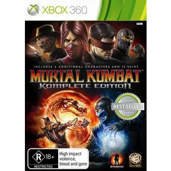 Warner Bros Mortal Kombat Komplete Edition Refurbished Xbox 360 Game